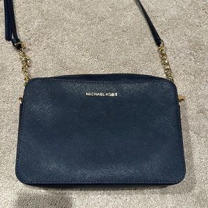 Navy purse